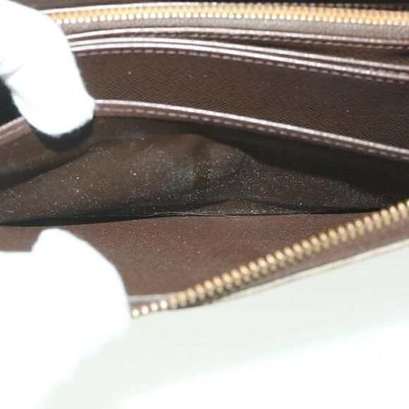LOUIS VUITTON Damier Ebene Zippy Wallet Long Wallet - Picture 9 of 15